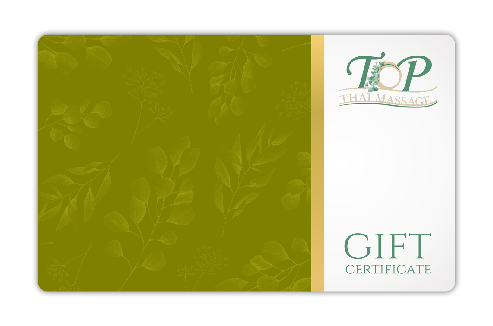 Top Thai Massage E-Gift Card