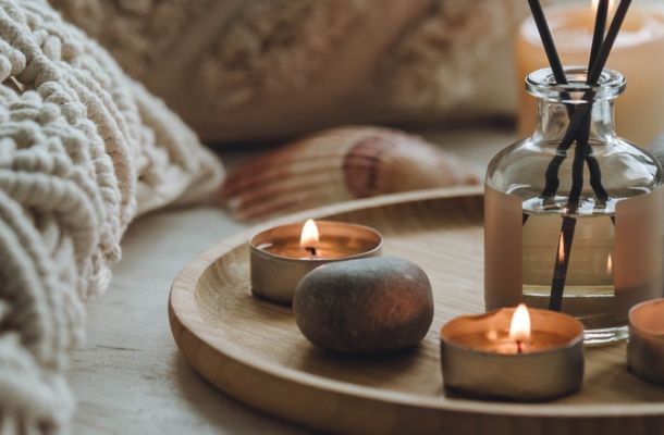 Hot Stones prepared for a Spa Massage - Top Thai Massage Houston