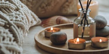 Hot Stones prepared for a Spa Massage - Top Thai Massage Houston